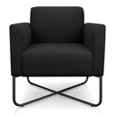 Ver imagem 6 de Poltrona Base Industrial X Preta Maressa S07 Preto