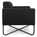 Ver imagem 5 de Poltrona Base Industrial X Preta Maressa S07 Preto