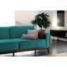 Sofá 4 Lugares Azul Esmeralda em Veludo 2,80m Séfora Plus - 3