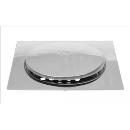Ralo Inteligente Click 10cm Banheiro 10x10 Inox Cromado F901 Luuk Young - 9