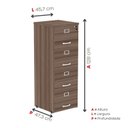 Ver imagem 4 de Arquivo de Madeira 4 Gavetas Of04gp25