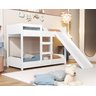 Beliche Infantil Com Grandes Escadas e Escorregador Segura:‎ Branco - 1