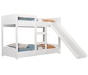 Ver imagem 2 de Beliche Infantil Com Grandes Escadas e Escorregador Segura:‎ Branco