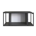 Ver imagem 7 de Gabinete para Banheiro com Porta e Estrutura em Metal 80 Cm Cor:grafite