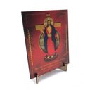 Ver imagem 2 de Mini Quadro Adorno Jesus Das Santas Chagas De Mesa e Parede MDF