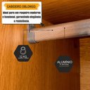 Ver imagem 4 de Guarda Roupa Casal Bélgica 5 Gavetas MDF MDP Cinamomo RV Móveis