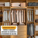 Ver mais imagens de Guarda Roupa Casal Bélgica 5 Gavetas MDF MDP Cinamomo RV Móveis