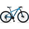 Bicicleta Orion Aro 29 Quadro Alumínio 27 Marchas Câmbio Shimano Freio Hidráulico - Spaceline - Azul - 1