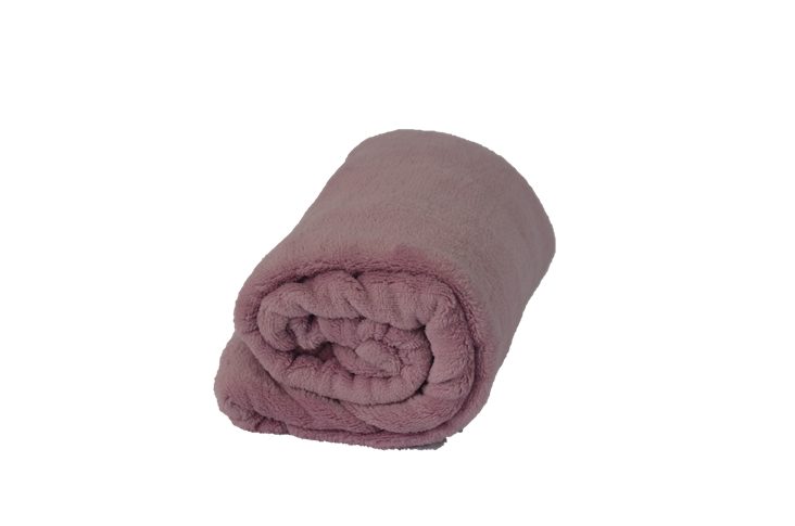 Cobertor Microfibra Bebê Liso Lilás - Lilás - Bebê - 1
