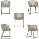 Ver imagem 5 de Mesa com 4 Cadeiras e Noronha Estofado 6 Trama Original Rami