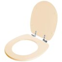 Ver imagem 2 de Assento Sanitário Poliester Soft Close Ascot Visone (salmão) para Vaso Ideal Standard
