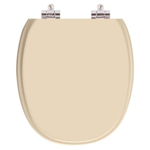 Assento Sanitário Poliester Soft Close Ascot Visone (salmão) para Vaso Ideal Standard