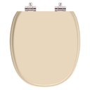 Ver imagem 1 de Assento Sanitário Poliester Soft Close Ascot Visone (salmão) para Vaso Ideal Standard