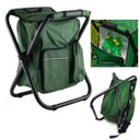 Ver imagem 1 de Cadeira Mochila Banco Banqueta Bolsa Semi Termica 2 em 1 Portatil Fila Espera Pesca Camping Acampame