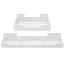Ver imagem 5 de Kit de Acessórios para Banheiro Adesivo 7 Pcs Branco F.elg