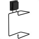 Ver imagem 2 de Porta Papel Higiênico com Ventosa Suporte Preto Cx.ac Arm