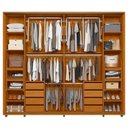 Ver imagem 5 de Guarda Roupa Casal 278cm com 2 Portas Mya Cinamomo Z10 - Mpozenato