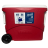 Caixa Térmica Cooler Tropical 50l com Rodas Vermelha Soprano - 1