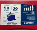 Ver imagem 2 de Caixa Térmica Cooler Tropical 50l com Rodas Vermelha Soprano