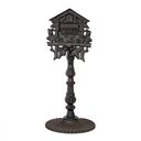 Ver imagem 2 de Caixa de Correio Colonial Casinha com Pé Ferro Fundido