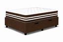 Ver imagem 3 de Kit Cama Box Baú Solteiro 88x188 cm + Colchão Molas Ensacada Solteiro 20 cm Marrom Suede