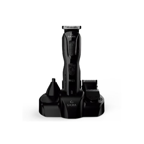 Aparador de Pelos Gama Multi Styler T923 Black Titanium com Base Organizadora Bivolt