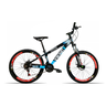 Bicicleta Aro 26 Vikingx X25 21 V Index Vmax Spinner P Azul - 1