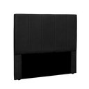 Ver imagem 1 de Cabeceira Arizona Para Cama Box King 195 cm Corino - D’Rossi - Preto