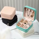 Ver imagem 5 de Necessaire Mini Porta Joias Portátil Estojo com Zíper