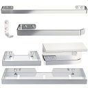 Ver imagem 1 de Kit de Acessórios para Banheiro Inox e Cromado 6 Peças F.max
