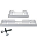 Ver imagem 3 de Kit de Acessórios para Banheiro Inox e Cromado 6 Peças F.max