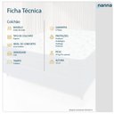 Ver imagem 4 de Colchão Viúva Andes Bordado Preto Espuma D20 128x188x12cm