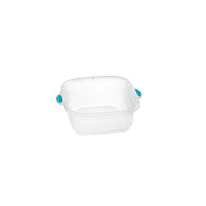 Bacia Quadrada Transparente 10 Litros - Sanremo