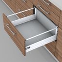 Ver imagem 5 de Gaveta Metálica Alta (30 Kg) 224 x 500mm Tandembox Plus com Blumotion Cinza Blum 01 conjunto