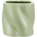 Ver imagem 1 de Cachepô Vaso Decorativo Planta Home&Co Cerâmica 12x11x11cm Verde