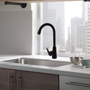 Ver imagem 4 de Torneira Gourmet para Cozinha de Bancada Preto Fosco Fc-112