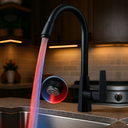 Ver mais imagens de Torneira Gourmet para Cozinha de Bancada Preto Fosco Fc-112