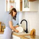 Ver imagem 2 de Torneira Gourmet para Cozinha de Bancada Preto Fosco Fc-112