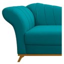 Ver imagem 7 de Diva Recamier Vanessa 160cm Lado Direito Suede Doce Sonho Móveis Azul Turquesa