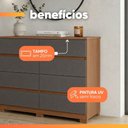 Ver imagem 6 de Cômoda 8 Gavetas Apolo