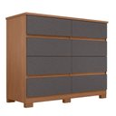 Ver imagem 1 de Cômoda 8 Gavetas Apolo