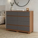 Ver imagem 3 de Cômoda 8 Gavetas Apolo