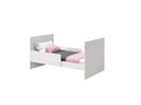 Ver imagem 3 de Berço Americano Mini Cama 3 em 1 Bebê Infantil Katatau Branco - Rede Móveis