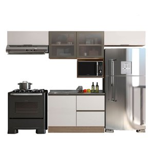 Cozinha Modulada Etna 5 Peças para Pia 5 Portas Poliman Móveis