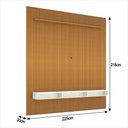 Ver imagem 3 de Painel Ripado Impressão 3d para Tv até 75 Polegadas Print com Nicho 225cm