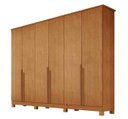 Ver imagem 1 de Guarda Roupa Roupeiro Casal 06 Portas 06 Gavetas 100% MDF Nature