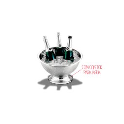 Champanheira Brinox Lyon 12 Litros Ø 39,5 X 22,8 Cm Aço Inox - 3