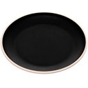 Ver imagem 1 de Prato para Pão Sobremesa Melamina 15cm Class Wolff Preto Servir Bolo Biscoitos Avulso