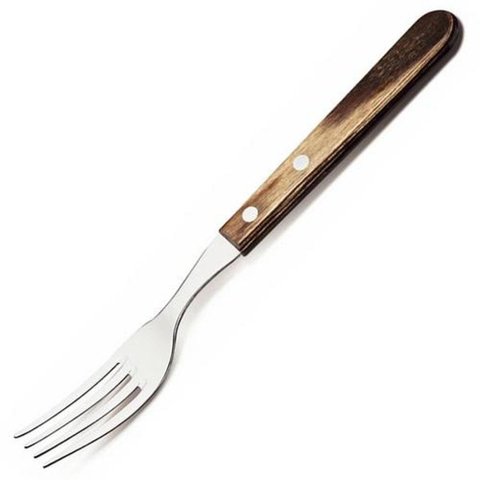 Faqueiro 6 Garfos 6 Facas Jumbo Polywood Castanho Tramontina