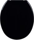 Ver imagem 2 de Assento Sanitário Almofadado Slim Preto - Astra